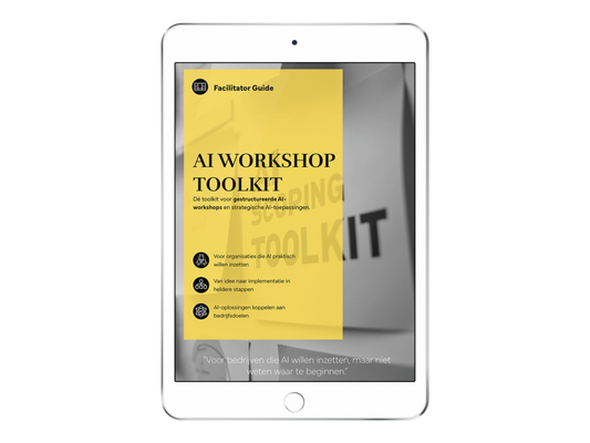 AI Workshop Toolkit - Facilitator Guide (Digitale Versie)